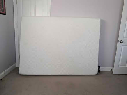 Photo of free Queen Mattress w/topper (Somersworth, NH) #2
