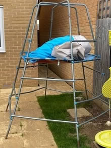 Photo of free Kids triangular metal climbing frane (Wellow BA2) #2