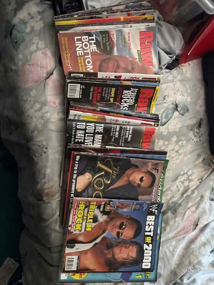 Photo of free WWF/RAW magazines (Southwick BN42) #1