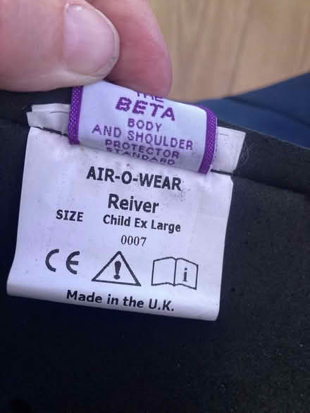 Photo of free Body protector. (Howey LD1) #4