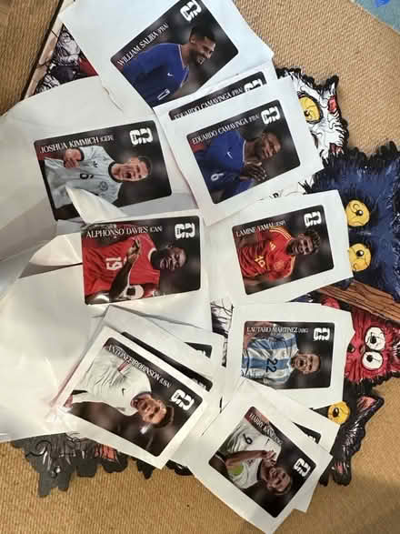 Photo of free FIFA COCA COLA Football stickers (Bury PE26) #1