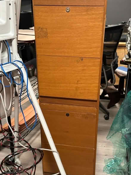 Photo of free Oak filing cabinets (Washington DC) #1