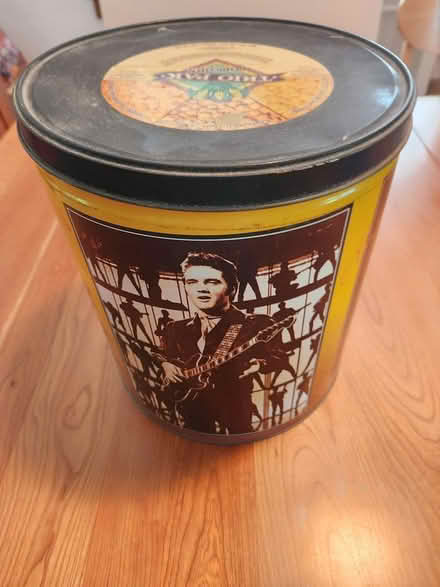 Photo of free Elvis tin (Brookland) #4