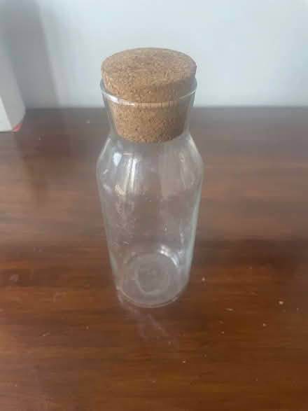Photo of free IKEA jar with cork stopper (Forest Hill SE26) #1