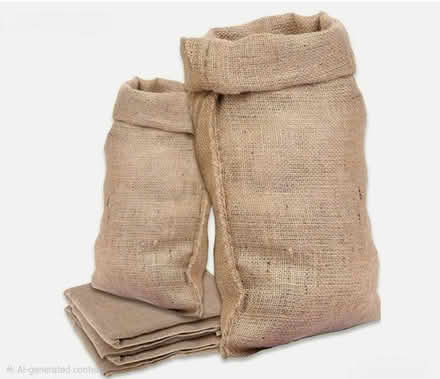 Photo of Hessian Jute Bags or fabric (Osmondthorpe LS9) #1
