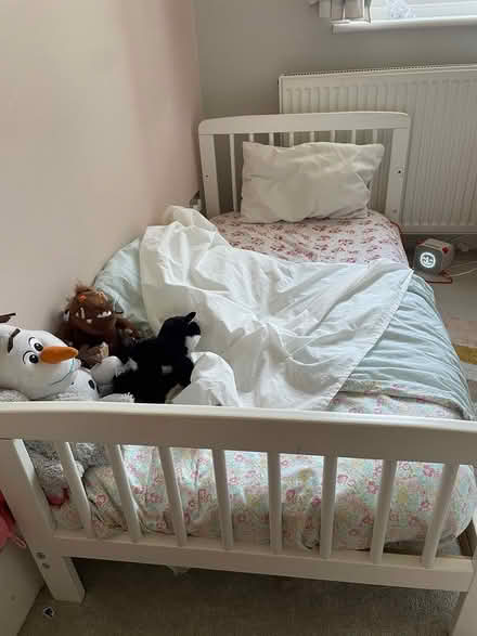 Photo of free White toddler bed (Oldfield Park BA2) #3