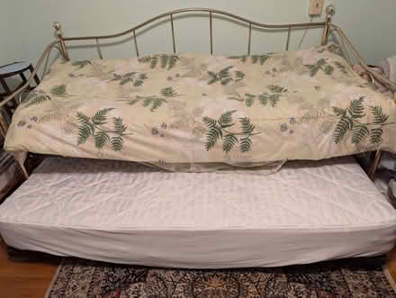 Photo of free Brass Day Bed and Trundle Bed (Stow, MA) #1