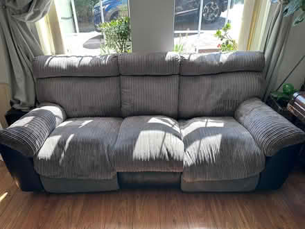 Photo of free Grey recliner sofas (Apley TF1) #1