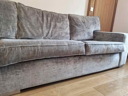 Photo of free 4-seater sofa with Chaise (Collyweston PE9) #2