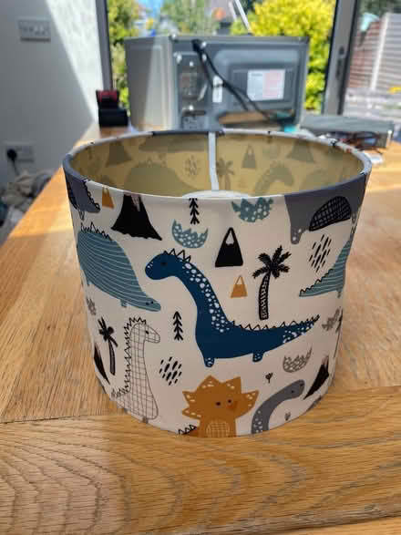 Photo of free Small lampshade and wooden car (Dublin 12) #2
