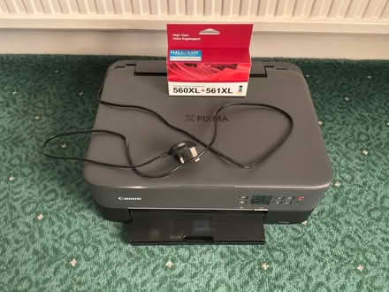 Photo of free Canon cartridges - black 560 and colour 561. (Sidley TN40) #1