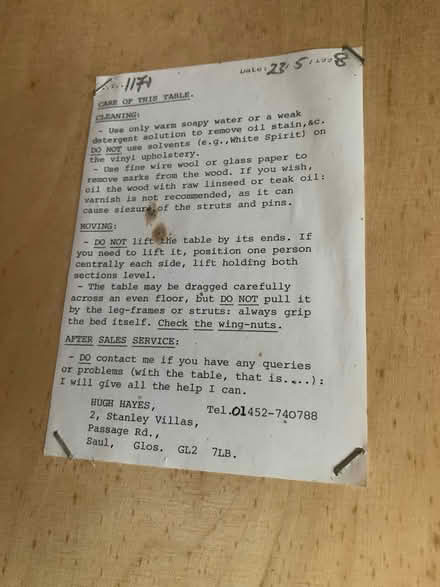 Photo of free Therapists massage couch table (Blagdon BS40) #4