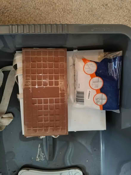 Photo of free 27 white tiles and spacers (Whittlesey PE7) #2