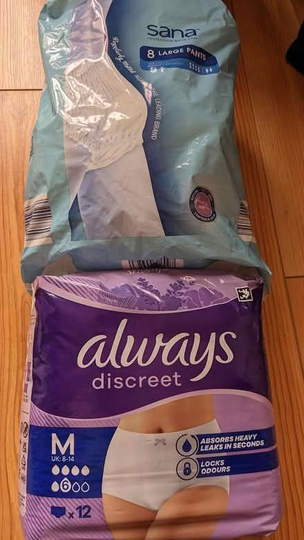 Photo of free Incontinence pants (Sedgley DY3) #1