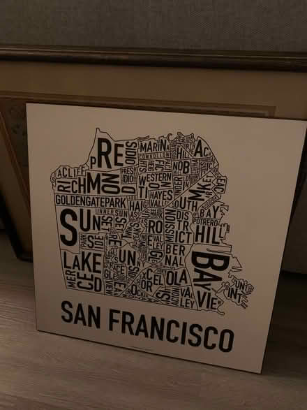 Photo of free Map Wall Art (Pasadena) #2