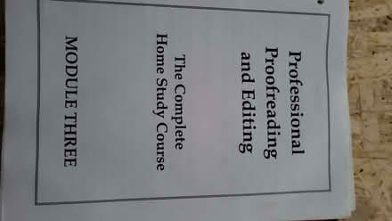 Photo of free Entire Proofreading Course in one Leverarch folder (Northcote Road SW11) #4