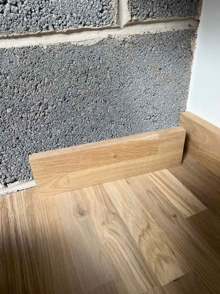 Photo of Oak Worktop Upstand (Allestree) #1