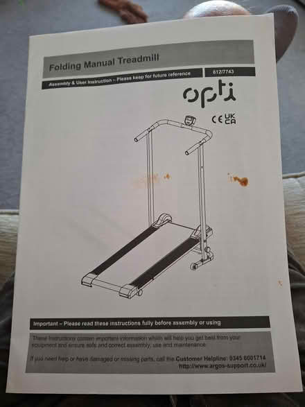 Photo of free Folding Manual Treadmill (Aintree L9) #4