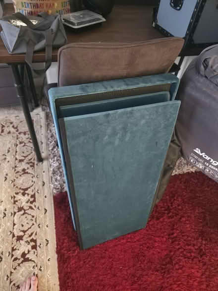 Photo of free Teal storage box (Swindon Village GL51) #2