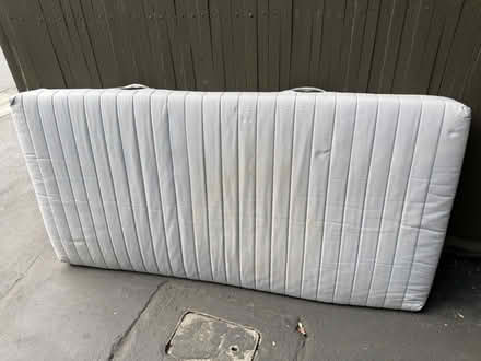 Photo of free Twin mattress with side handles (1089 West Olive Avenue) #1