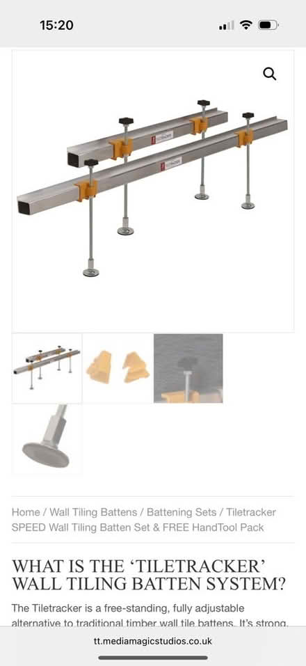 Photo of free Tile tracker, tile baton, tile support (Chiswell Green AL2) #3