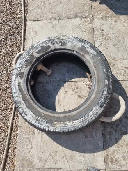 Photo of free Exercise Tyre with Rope Handles (HR6 area) #3
