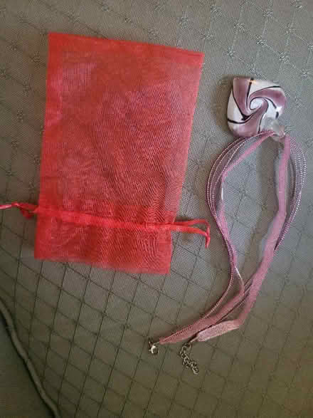 Photo of free Pretty glass pendant necklace (Cherry Orchard SY2) #1