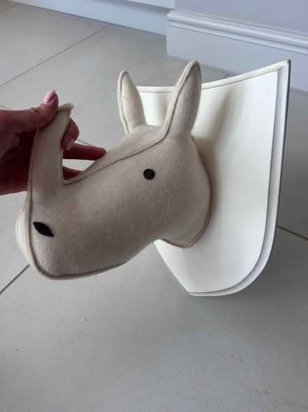 Photo of free Rhino head wall art (Currie EH14) #2