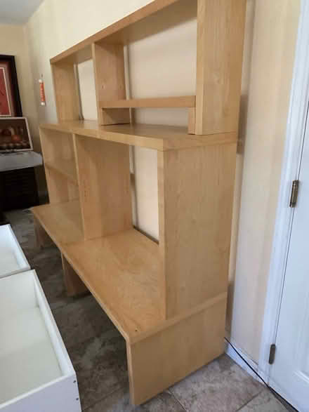 Photo of free IKEA storage unit with rolling bins (987 Getoun Dr, Concord) #3