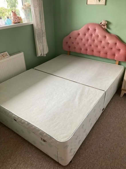 Photo of free Double Bed with Headboard & Draw. (Ivybridge PL21) #1