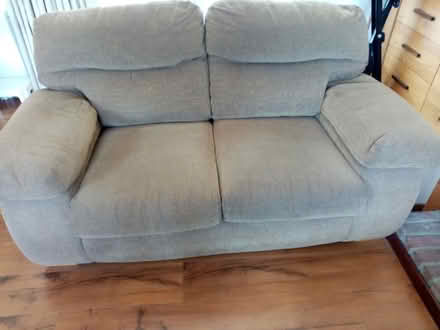 Photo of free Two seater couch (Near Newcastle -Wicklow) #1