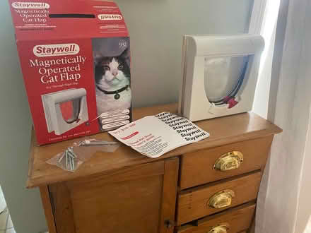 Photo of free Magnetic cat flap (Havant/Denvilles PO9) #1