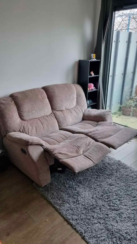 Photo of free 2 seater recliner sofa (Barkingside (IG6 1G)) #1