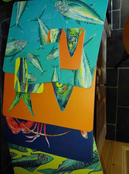 Photo of free Rock lobster place mats and coasters (Rowner PO13) #1