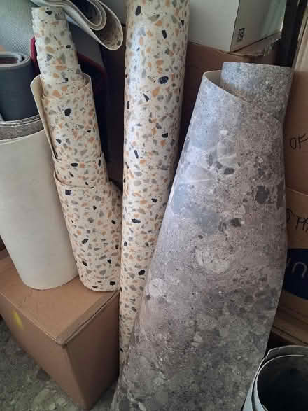 Photo of free Pieces of vinyl floor covering (Presteigne LD8) #2
