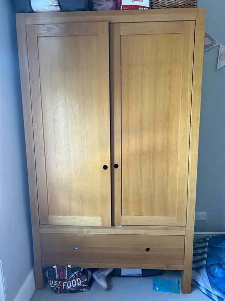 Photo of free Tall wooden wardrobe (Wimbledon park SW19) #3