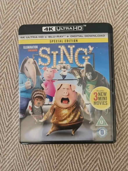 Photo of free Sing 4k disc (Clapham Common SW4) #1