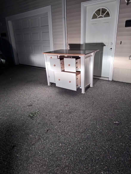 Photo of free Kitchen island / butcher block (Chelmsford center) #1