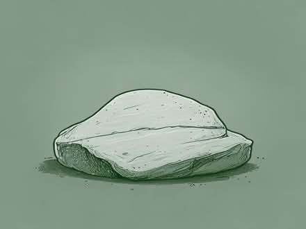 Photo of Edging stone.. Gritstone or similar [BL2] (Hall i' th' Wood BL2) #1