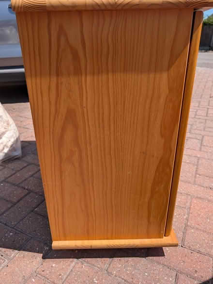 Photo of free pine cabinet used for storage (West Beech Avenue SS11) #4