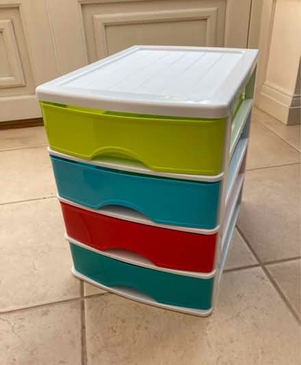 Photo of free 4 Drawer Storage Unit (Westbury on Trym BS9) #1