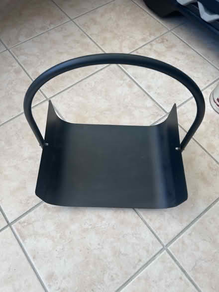 Photo of free Black Metal Log Basket (DA2) #2
