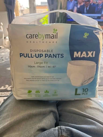 Photo of free Disposable Pull-up pants (Hatfield Peverel CM3) #1