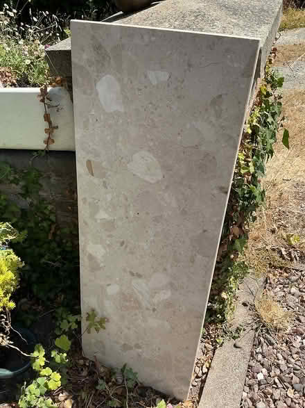 Photo of free Polished stone hearth for fireplace (Clunton SY7) #1