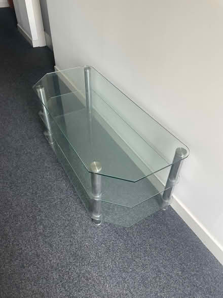 Photo of free Glass TV Stand (Edinburgh, EH15) #1