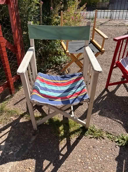 Photo of free Directors chairs a couple in need of restoration (Stocksbridge S36) #2