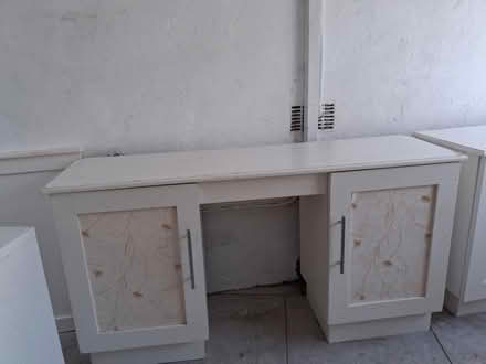 Photo of free desk with shelves (D7) #1