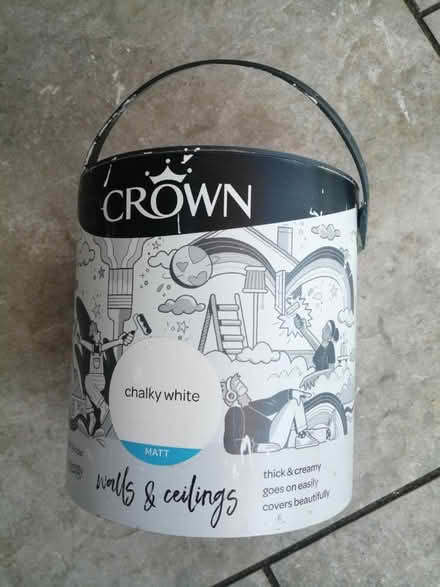 Photo of free Chalk white paint (darlington) #1