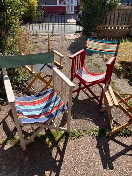 Photo of free Directors chairs a couple in need of restoration (Stocksbridge S36) #3