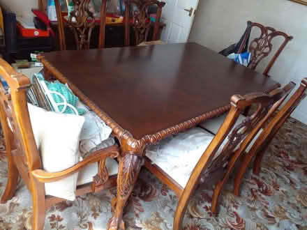 Photo of free Dining Table and Chairs (Gidea Park RM2) #2